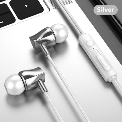 3.5mm In-ear With Microphone Tuning Headset Earphones Headphones