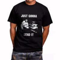 Cool Summer Just Gonna Send It Larryenticer Mens T-Shirt Graphic Tee Size XS-3XL  Q0ZC