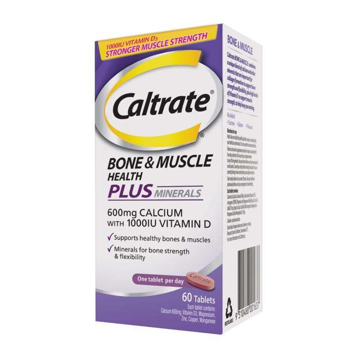 Caltrate (Caltrate) Bone and Muscle Health Plus Triple Action Calcium