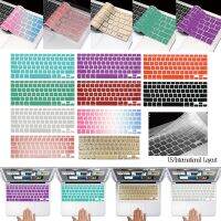 Keyboard Cover for Apple Macbook 12" A1534/Pro 13" A1708 Multicolor Laptop Skin Silicone Computer Membrane Protector Film