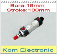 MAL16-100 Aluminium Alloy MAL 16 X 100 Mini Cylinder 16mm Bore 100mm Stroke Pneumatic Air Cylinder 16*100 16-100 MM