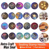 Retro Vintage Wax Seal Stamp Sun Moon Star Sky Sealing Wax Stamp Heads For Invitation Gift Packaging Cards Scrapbooking Stamps