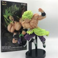 ดราก้อนบอลรูป Z Broly Super Saiyan Broli ผมสีเขียว PVC อะนิเมะตุ๊กตาขยับแขนขาได้ Goku ของขวัญของเล่นแบบจำลองต่อสู้ Vegeta