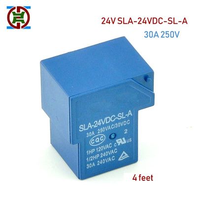 Ydt 5ชิ้นรีเลย์30a Dc24v 250V Sla-24vdc-sl-a 4ฟุตสำหรับเครื่องเชื่อมบำรุงรักษาชนิด T