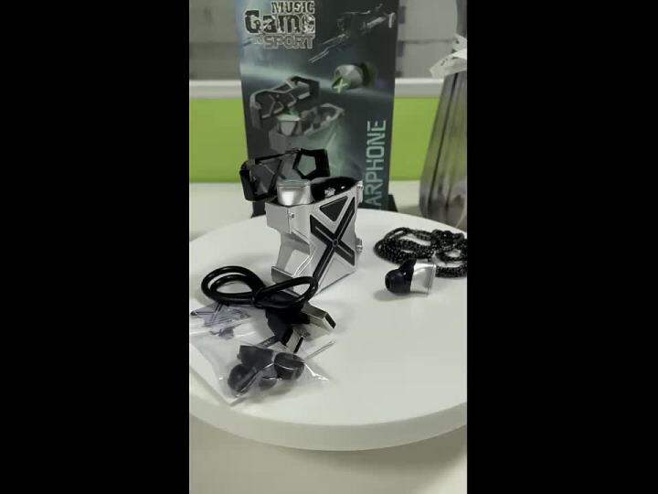 Private Model K89 Bluetooth V5 Gaming Headset Metal Capsule F9