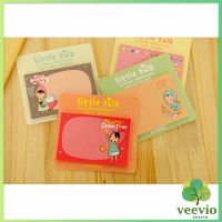 Veevio กระดาษโน๊ต กาวในตัว  โน้ตการ์ตูนเกาหลี  ​ลายน่ารัก (สุ่มลาย) Sticky Note มีสินค้าพร้อมส่ง