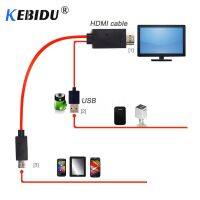 Kebidu 2เมตรชุบ HDMI กับสาย HDMI HD 1080จุดชาย-ชายสำหรับเพลง Moto HDMI โทรศัพท์