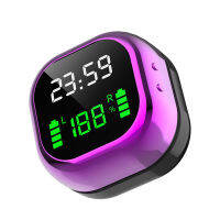 Bluetooth Earphones 5.1 Color Smart Power LED Display Wireless Mini Clock