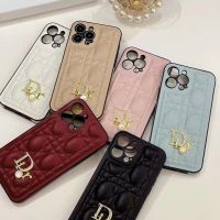 ❁☾✚ แบรนด์แฟชั่นตระกูล D เหมาะสำหรับ 14promax เคสโทรศัพท์มือถือ 13pro รุ่นผู้หญิงระดับไฮเอนด์ 12 หนังนิ่ม ป้องกันการล่มสลาย