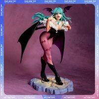 23ซม. Darkstalkers ภาพอนิเมะ Morrigan Aenland หุ่นแอคชั่นพีวีซีรูปปั้นน่ารักสาวแบบฮาโลวีนตุ๊กตาของเล่น