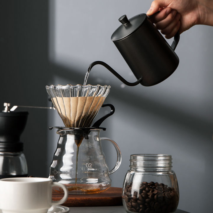 ชุดดริปกาแฟ-หม้อต้มกาแฟ-กาดริปกาแฟ-ชุดดริปกาแฟสด-ชุดกาแฟดริฟ-ดริปกาแฟ-350-600ml-hand-brewed-coffee-set-abele