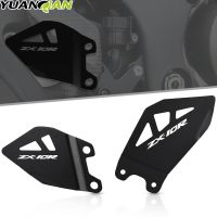 ▫แผ่นป้องกันส้นเท้าตัวล๊อครถสำหรับ KAWASAKI ZX-10R ZX10R นินจา2011-2020 ZX-10RR อุปกรณ์เสริมส้นรถจักรยานยนต์ครอบป้องกันปกป้อง