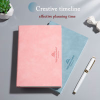 2022 A5 Time Axis Office Schedule Plan This Student Learns To Clock In Time Notebook Every Week Korean Simple Office Stationery