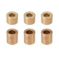 uxcell 1 10pcs Self Lubricating Bearing 4mm 5mm I.D. Sleeve Sintered Bronze Bearing Bushings for Printing Machinery Tools