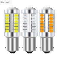 CHA 1ชิ้น1156 Ba15s 1157 Led รถ DRL หลอดไฟแอลอีดีอัตโนมัติหลังหลอดไฟสว่างพิเศษหลอดไฟ LED รถยนต์เลี้ยวสัญญาณไฟอัตโนมัติไฟถอยหลัง