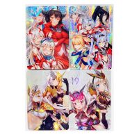 4pcs/set Girly version Ultraman Kamen Rider Toys Hobbies Hobby Collectibles Game Collection Anime Cards