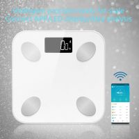 Smart Scale Body Fat Scale Wireless Digital Bathroom Scale Body Composition Analyzer Compatible with BMI Water Bone O06 21