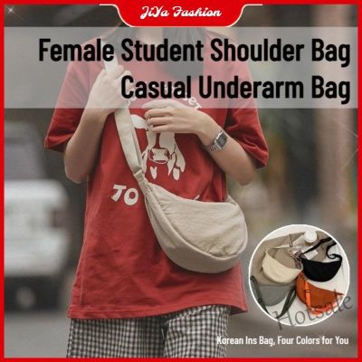 【hot sale】∋ C16 Canvas Sling Bag Messenger Bag Korean Style Chest Bag Women Sling Beg Korean Ins Canvas Bag Female Student Street Bag Casual Underarm Bag Casual Casual Canvas Bag Cross Bag Women