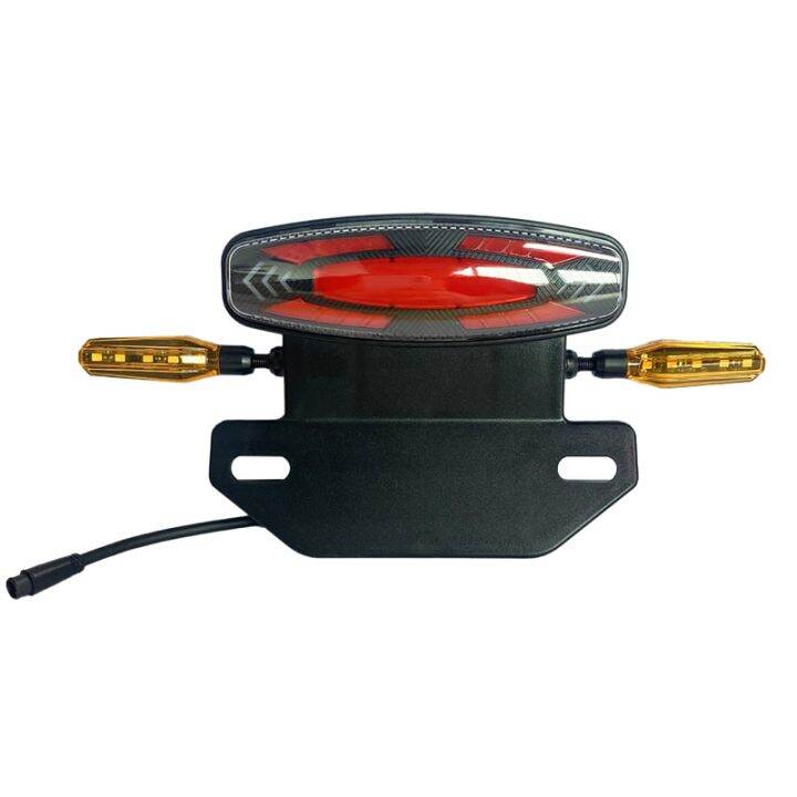 Electrical Motorbike Tail Light 3 In1 LED Ebike Rear Light Electric