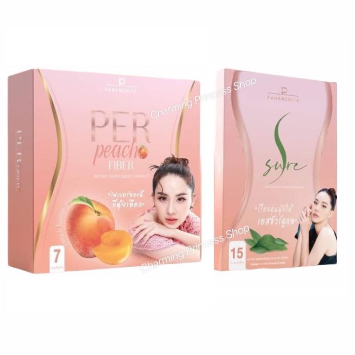 s-sure-per-peach-fiber-เอสชัวร์-ลดน้ำหนัก-เพอร์พีช-ไฟเบอร์-ราคาต่อ1ชิ้น