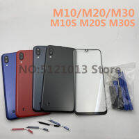 Samsung Galaxy M10 M105 M20 M205 M305 M11 M21 M31 Belakang Perumahan Bateri Pintu Depan Skaca