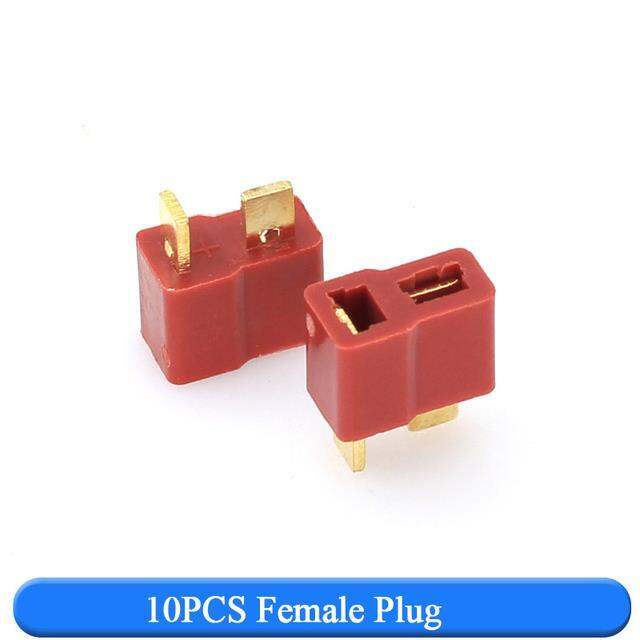 10pcs-t-plug-male-female-connectors-deans-style-for-rc-lipo-battery-esc