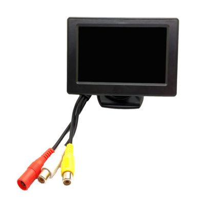 4.3Inch LCD Rearview Monitor Car Rear View Camera Reversing Parking System Accessory Part Waterproof Night Vision Reversing Backup