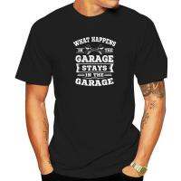 What Happens In The Garage Stays In The Garage T-Shirt T Shirt T Shirt Prevalent Cotton High Street 3D Printed Adult