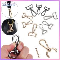 XIAHU ที่จับเข็มขัด หัตถกรรมเครื่องหนัง แหวนแยก ปลอกคอ Carabiner Snap อุปกรณ์เสริมกระเป๋า หัวเข็มขัด ตะขอเกี่ยวที่ถอดออกได้ สายรัดกระเป๋า กุ้งก้ามกราม