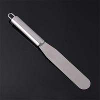 6810 Inch Stainless Steel Cake Curved Spatula Cream Spatula Bake Tools Kitchen Accessories Durable