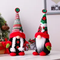 New Year Decor Three-Dimensional Faceless Doll Xmas Gifts Holiday Toys Elf Gnome Ornaments