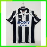 ✌♣ เสื้อยืด ลายทีมชาติฟุตบอล Juventus Gao Pin 1997 1998 ชุดเหย้า สไตล์เรโทร