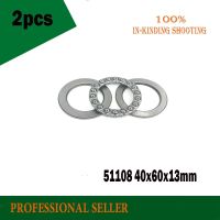 2pcs/Lot 51108 40mm x 60mm x 13mm Axial Ball Thrust Bearing 8108 40x60x13mm