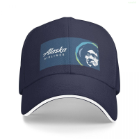 Summer New  Alaska Airlines Logo (2) Sun Printing Baseball Cap Mens and Womens Fashion Wild Hip-Hop Hat Outdoor Leisure Sports Couple Hat Versatile hat