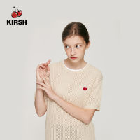 [KIRSH] UNI SMALL CHERRY SHORT SLEEVED KNIT KS   Korean  Korean Style  Korean Knit  Korean Brand  korean fashion  Korean Long Sleeve T shirt  Korean Women Sweater  Women top  Korean cotton top  Korean sweatshirt  Cotton shirt Korean