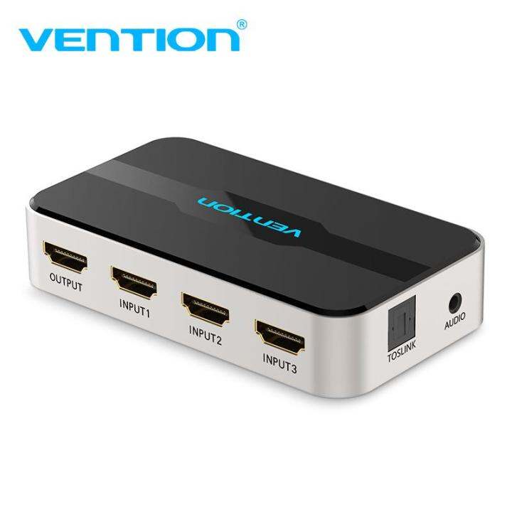 Vention Hdmi Splitter In Out K Hdmi Switcher With Audio Separation