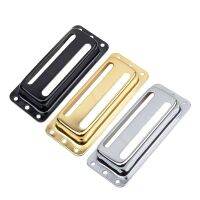 10Pcs Two Line Metal Brass Electric Guitar Pickup Humbucker Pickup Covers /Lid/Shell/Top - Chrome Black Gold