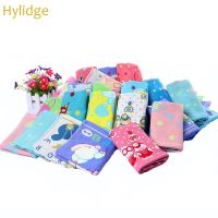 ♠✓ Hylidge 25x50CM Multi Types Three-layers Gauze Cotton Baby Towels Children Kids Face Hand Towels Absorbent Printing Towels