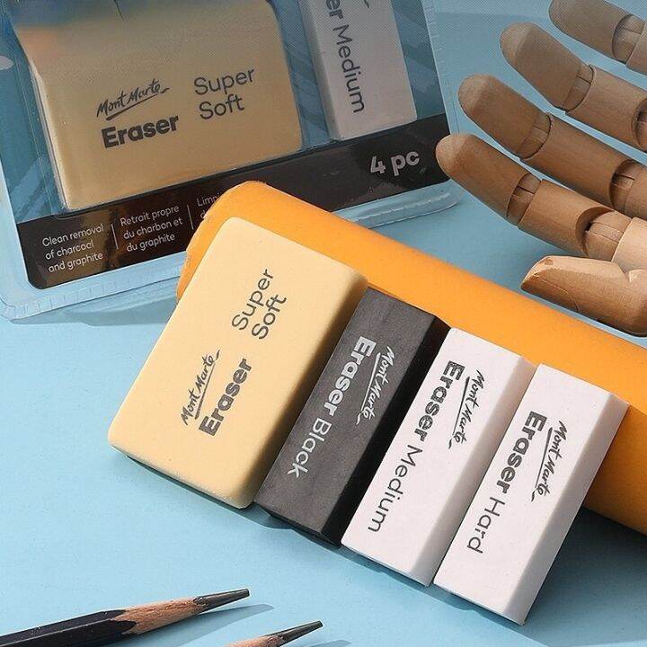 4pcs-soft-medium-hard-sketch-art-eraser-student-painting-exam-homework-modification-tool-comic-drawing-eraser