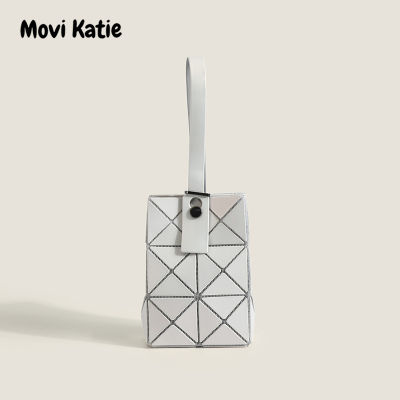 Movi Katie กระเป๋าถือกระเป๋าโทรศัพท์มือถือขนาดเล็กกระเป๋าถือขนาดเล็กมีลายตารางประดับเพชรกระเป๋าเล็ก กระเป๋าสะพาย ผู้หญิง