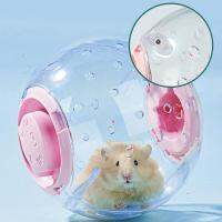 ลูกบอลหนูแฮมสเตอร์7นิ้วลูกบอลล้อสำหรับ Dwarf Hamster ของเล่นออกกำลังกายโปร่งใส Gerbil และ Guinea Pig ลูกบอลออกกำลังกาย Silent Breathable