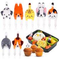 Food Picks Fruit Forks Biscuit Toothpicks Animals Cutlery Tableware