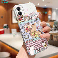 Samsung Galaxy A04E เคสมือถือป้องกันแบบรวมทุกอย่างดีไซน์การ์ตูนแอนแพนแมนเปลือกแข็งคลุมทั้งหมดกล้องกันกระแทก