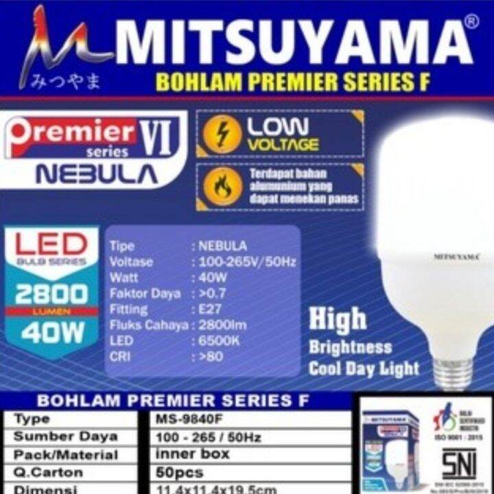 Barangunik2021 -Bohlam Lampu LED 40 Watt Mitsuyama Nebula Series MS ...