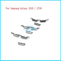 10ชิ้นเหมาะสำหรับ Samsung Galaxy J5 (2016) J510 / J7 (2016) J710 J330 J530 J730กุญแจปุ่มด้านข้างที่ปรับเสียงขึ้นลงปุ่มเปิดปิด