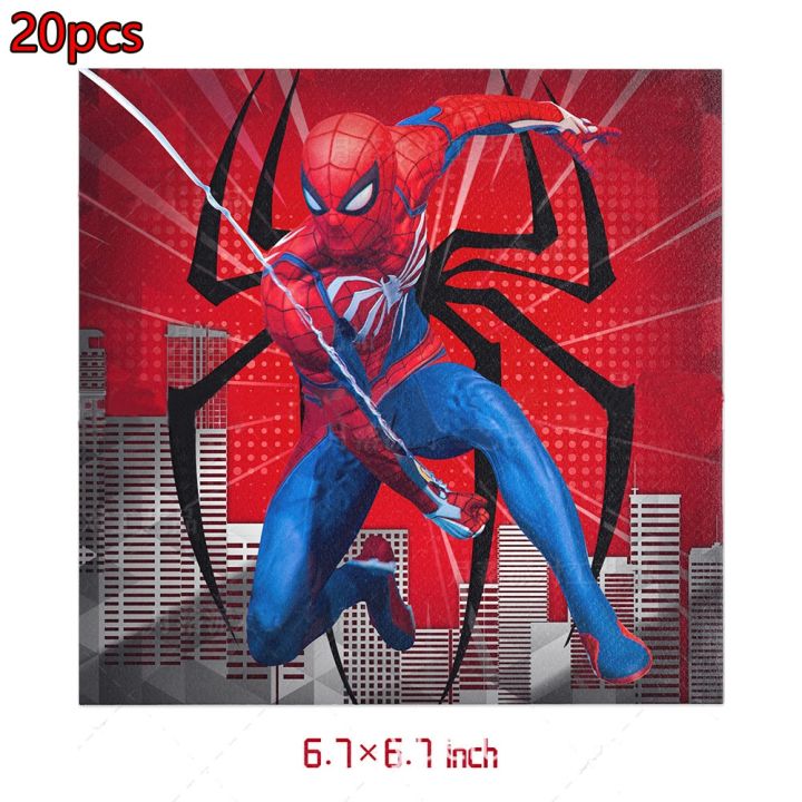 red-spiderman-birthday-party-decoration-disposable-paper-cup-plate-napkins-tablecloth-for-boys-superhero-party-decor-supplies