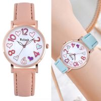 【YF】✼♛  Colorful Fashion Leather Luxury Wristwatch Reloj Mujer Elegante Dropshipping