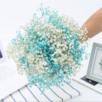 2022จริงดอกไม้แห้งธรรมชาติ Gypsophila ช่อที่มีสีที่คุณชื่นชอบบ้านห้องจัดงานแต่งงานตกแต่ง80กรัมพวงจัดส่งฟรี