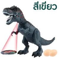 LINPURE สินค้าพร้อมส่ง ไดโนเสาร์ 3D (เดินได้ มีเสียง มีไฟ วางไข่ได้) สินค้าพร้อมส่ง ของเล่น ( มีเก็บเงินปลายทาง )