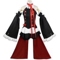 Seraph Of The End Krul Tepes Cosplay Costume Uniform Anime Owari No Seraph Witch Vampire Halloween Clothes For Women